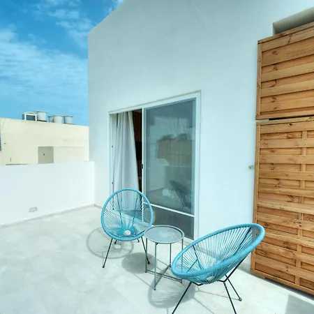 Beautifully Furnished 2 Bedrooms, Sun Terrace Jmat1-1 * Gzira